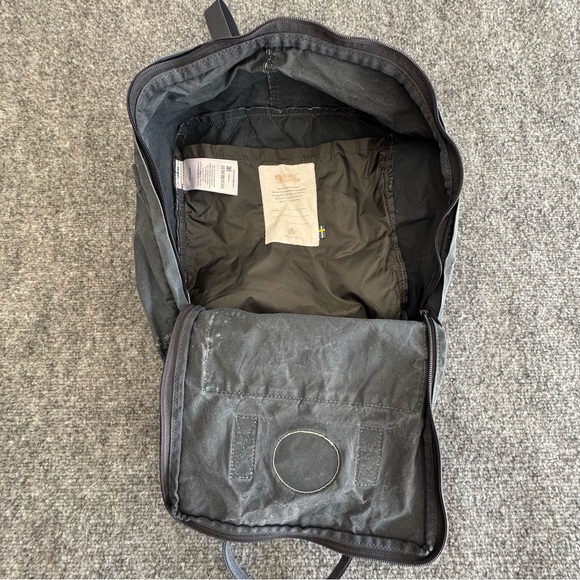 Fjallraven Kanken Mini Backpack #23561 Navy Blue - Picture 3 of 8